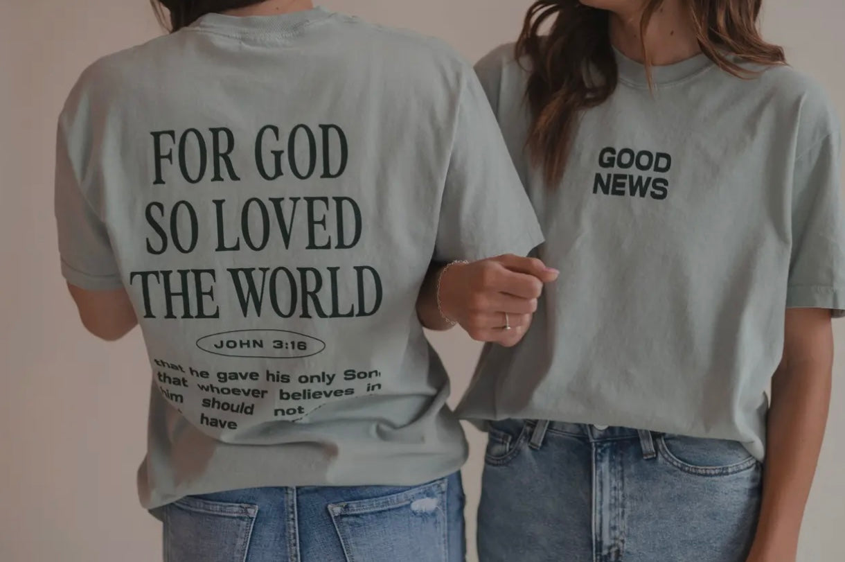 Good News Tee - Bay | Women's Christian Tee