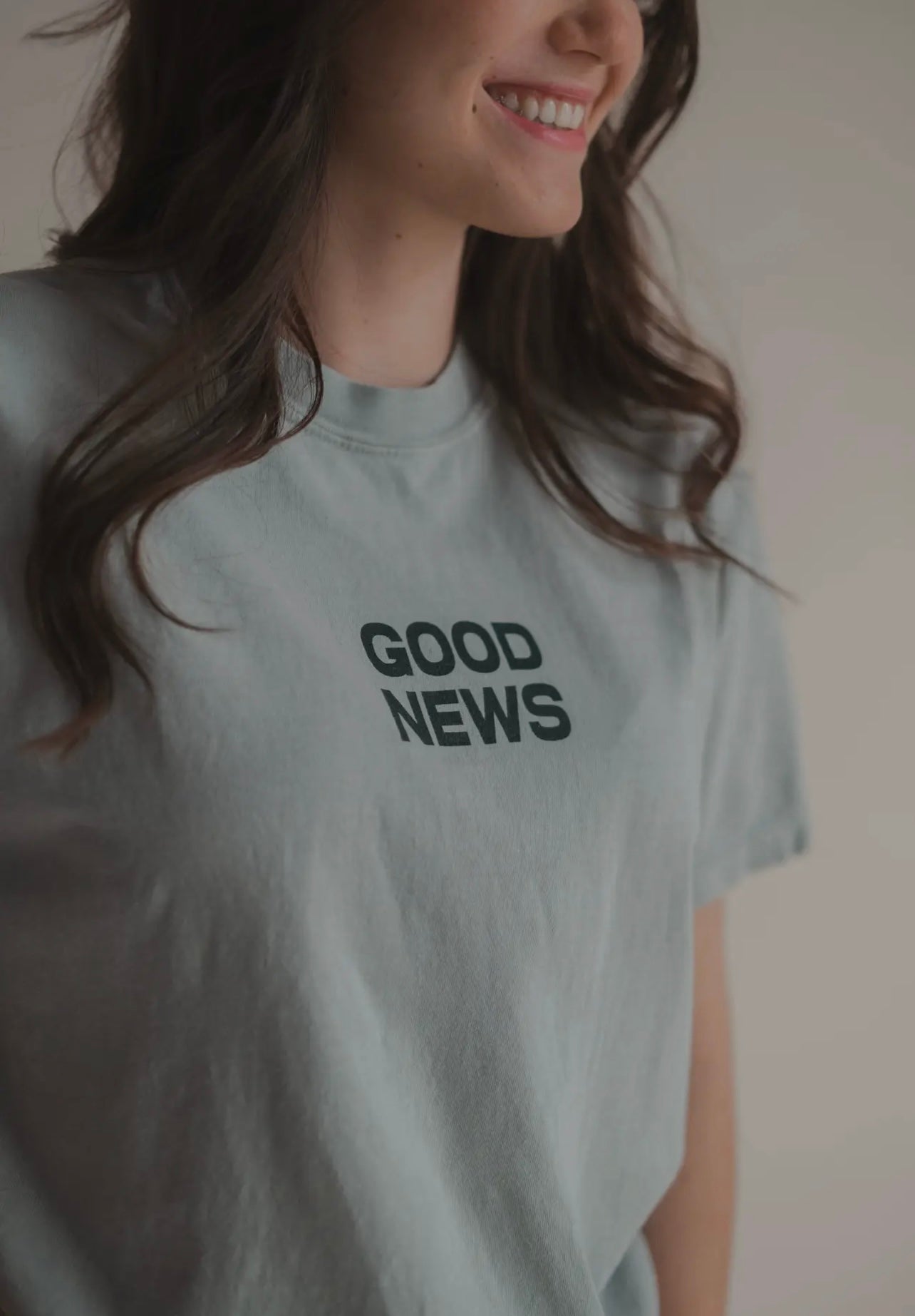 Good News Tee - Bay | Women's Christian Tee