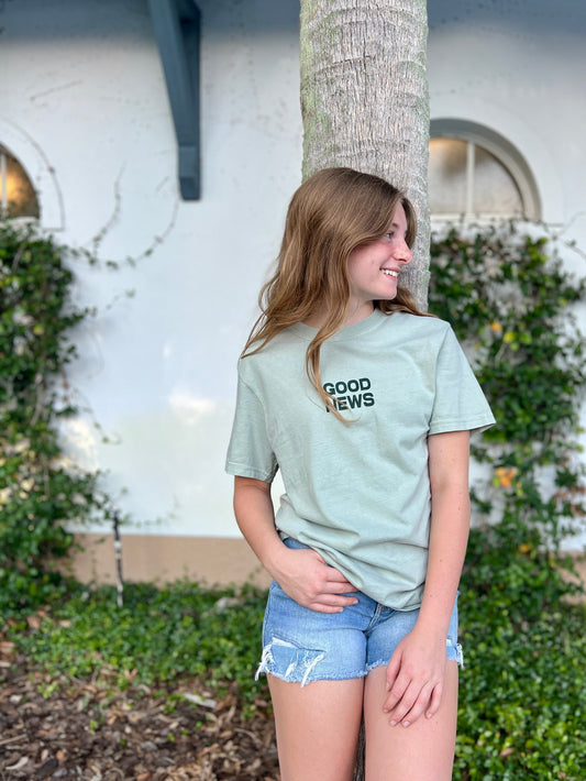 Good News Tee - Bay | Women's Christian Tee