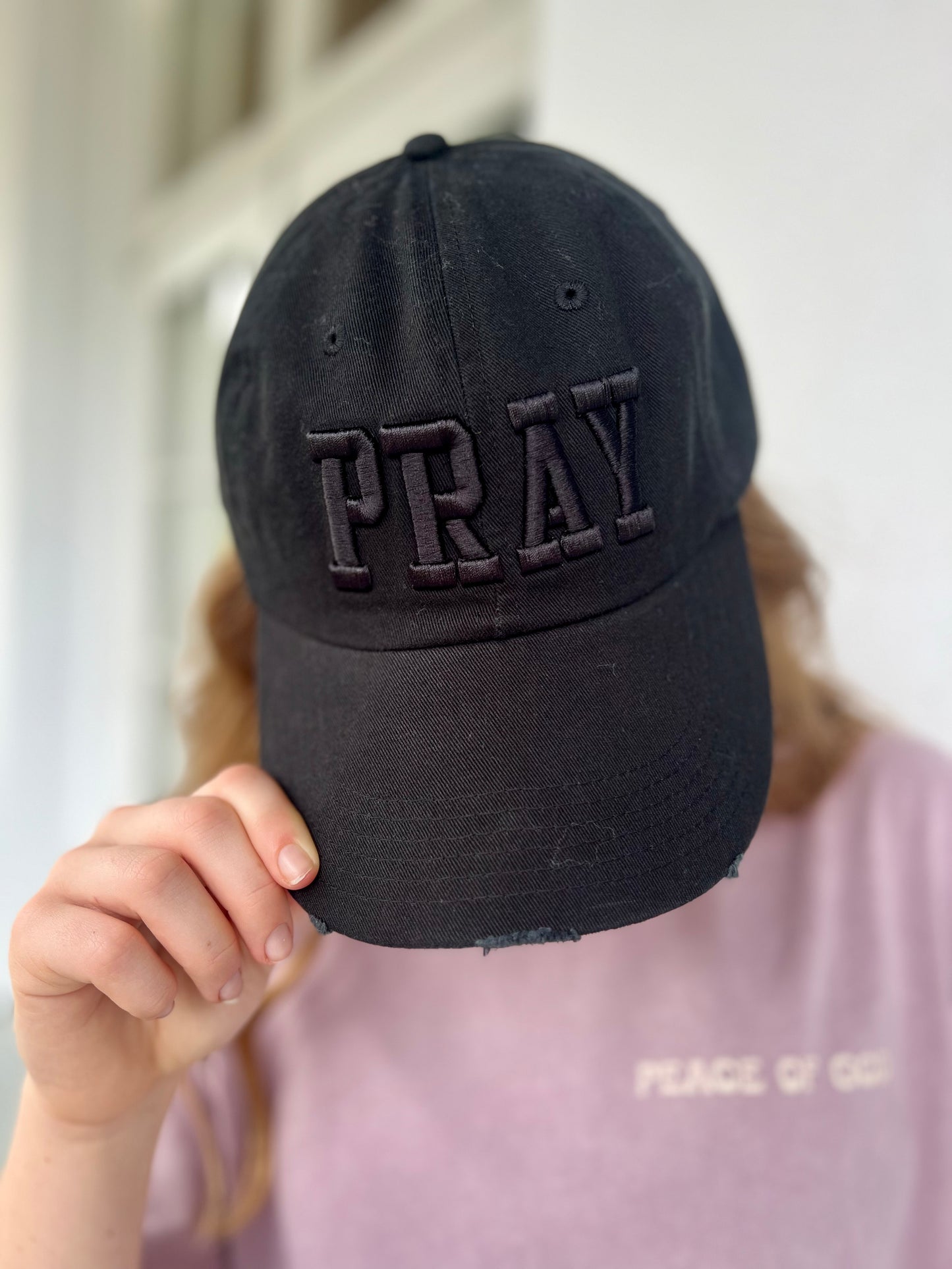 PRAY baseball cap