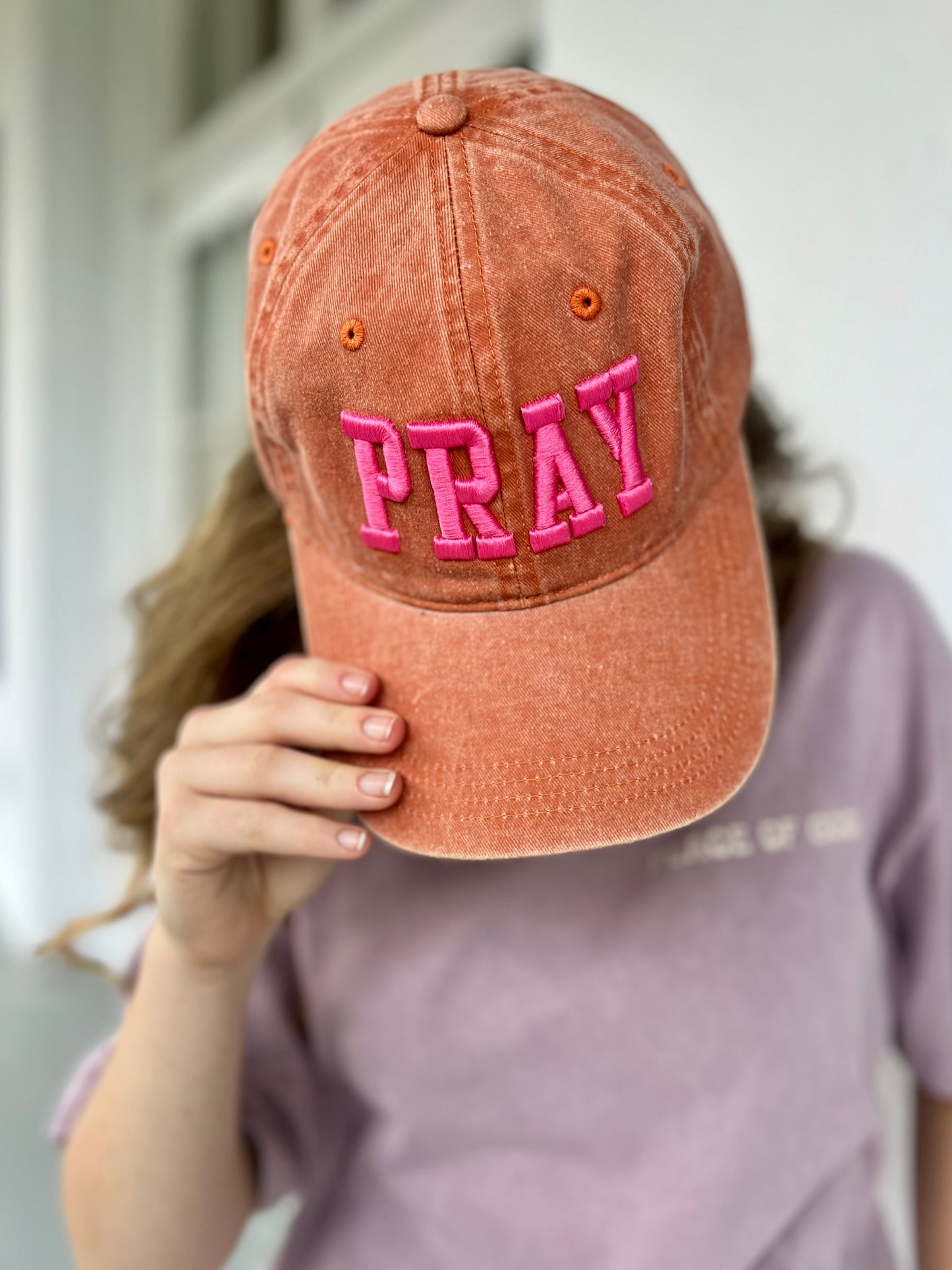 PRAY baseball cap